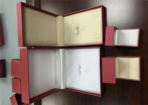 China Paper + Velvet +  Plastic Jewelry Box Elegant Style Custom Luxury Handmade wholesale