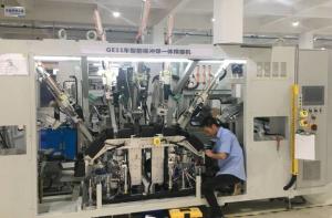 China Automatic Ultrasonic Welding Equipment High Precision For Car Bumpers wholesale