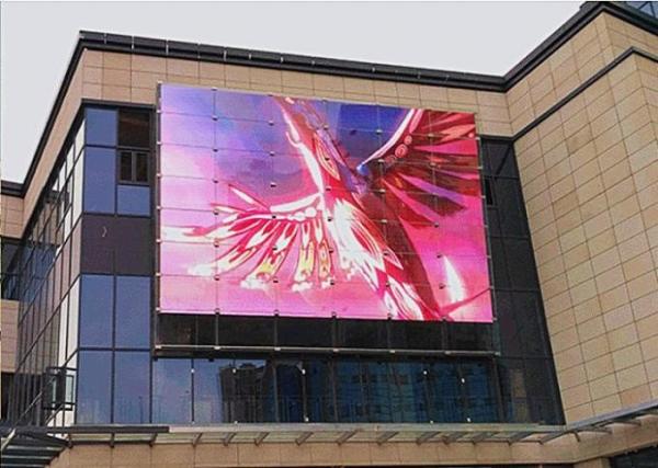 High Transparency P15.625 Outdoor Led Curtain Display For Media Facade