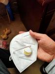 Particulate Valved Dust Mask Nonwoven KN95 9100V Industrial Labor With Valve