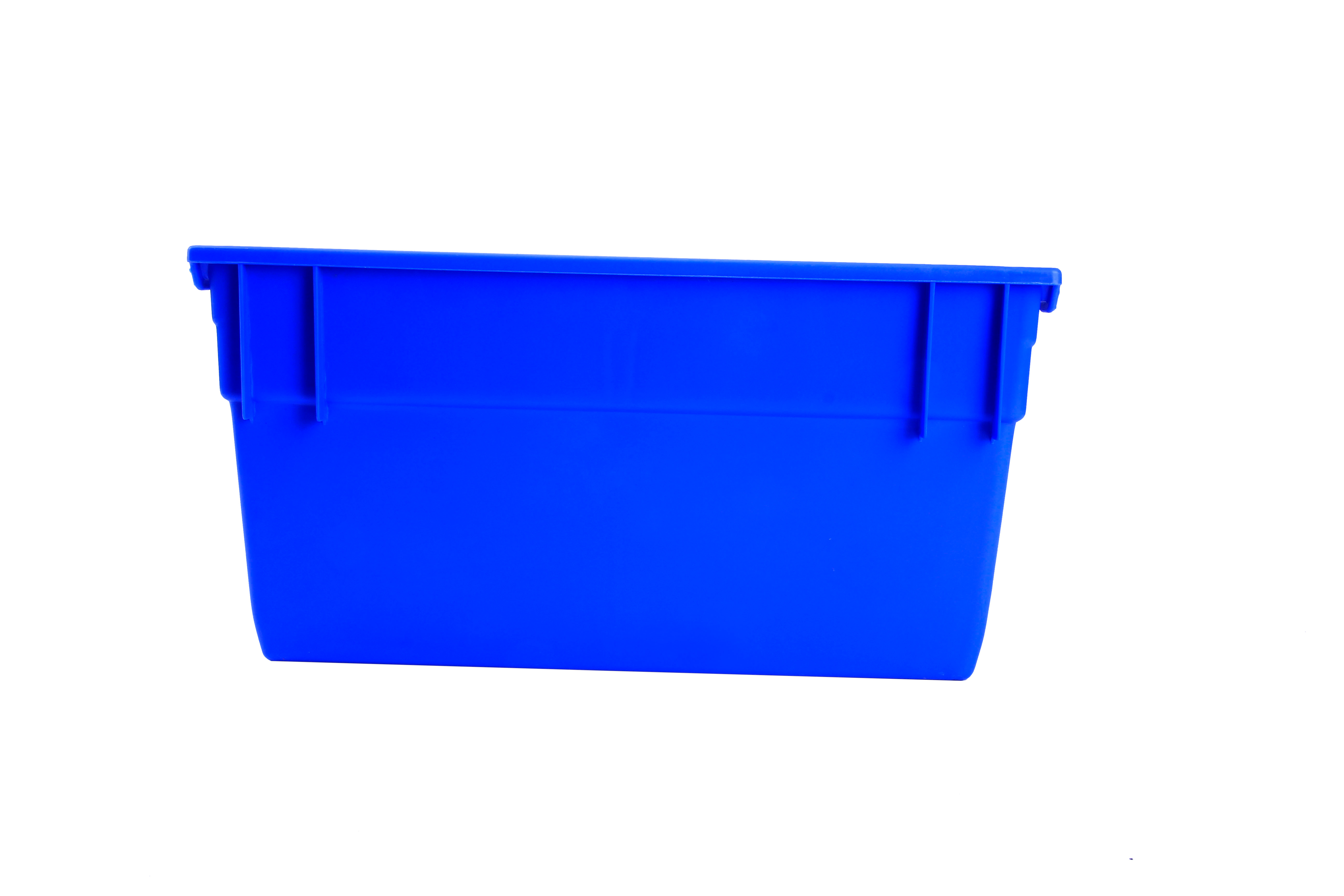 Logo Customized Durable Stacking Plastic Shelf Storage Bin for Warehouse Organization