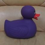 Giant size rotocasting vinyl bath duck toys for kids
