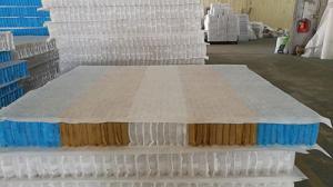 China Mini Mattress Pocket Spring With Colorful Fabric 4 Sides Reinforcement wholesale