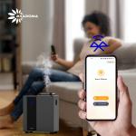 Luxury Wall Mounted HVAC Aroma Cold Air Diffuser For Hotel Home Office