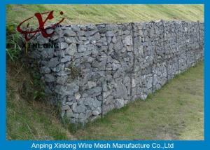 China Hexagonal Stainless Steel Gabion Basket Stone With Mesh 8*10mm wholesale