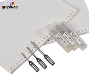 China High Alloy Tool Steel Paper Drill Bits Set 3.0 mm-13.0 mm for Paper Punching Machine wholesale