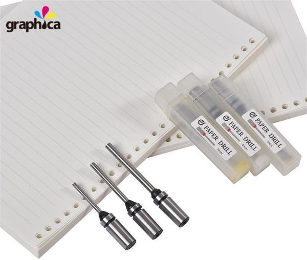 High Alloy Tool Steel Paper Drill Bits Set 3.0 mm-13.0 mm for Paper Punching