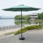 Round Sunshade Center Pillar Courtyard Beach Dome Umbrella with Custom Printed