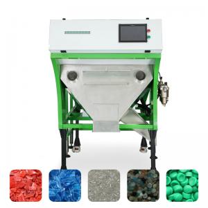 China ABS PP PE PVC Recycling Color Sorter Machine Automatic LDPE Plastic Recycling Color Sorter wholesale