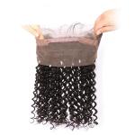100% Virgin360 Brazilian Frontal Brazilian Hair Closure With Natural Part