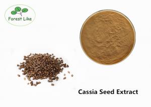 China Food Grade Cassia Seed Extract Powder For Weight Loss Brown Fine Powder on sale