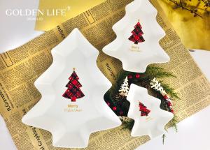 China Holiday X`mas Tree Perfect For Seeds Nuts And Dry Fruits Plates Bowl Dish Plate Tableware Breakfast Tray Kitchen Home Su wholesale