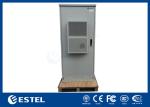IP55 Outdoor Telecom Cabinet With Power Distribution And Envirenmental