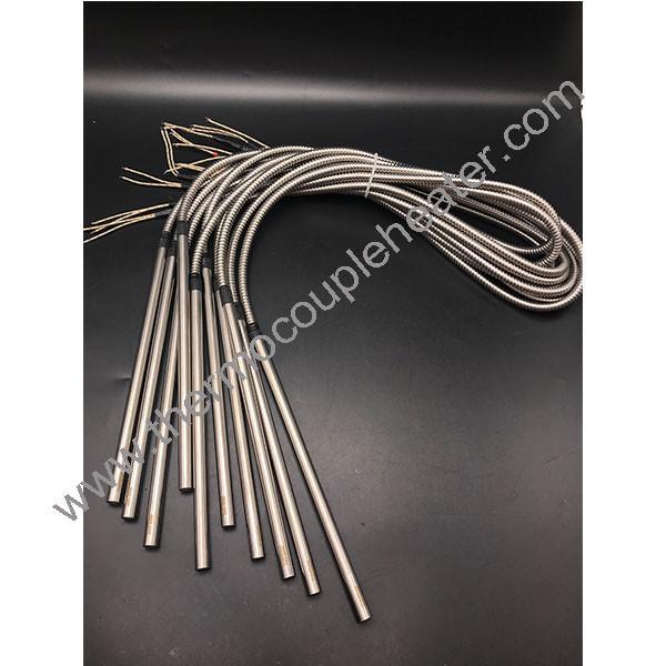 Stainless Steel Cartridge Heater With Nickel Wire Covered With Flexible Metal