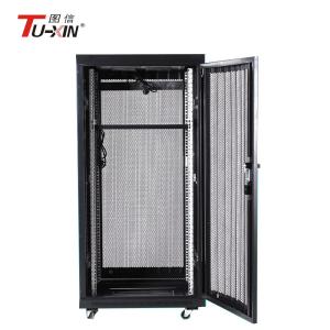 China Compatible 600 X 600mm Network Rack Cabinet , Dustproof Small Computer Rack Cabinet wholesale