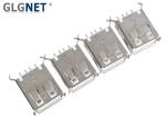 MP3 MP4 DIP Vertical USB Female Connector A Type With 2 Crooked Legs