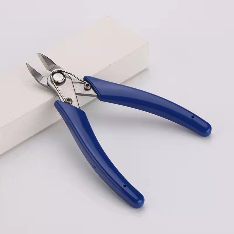 Water mouth scissors, total length 125mm, clamp head: high carbon steel, clamp handle 100mm, clamp head: 25mm