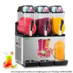 Stainless steel Commercial Slush Machine 12 Liter With Three bowls