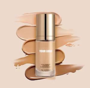 China OEM ODM SPF 35 Long Lasting Concealer Foundation Waterproof Moisturizing Mineral Matte Full Coverage Liquid Foundation wholesale