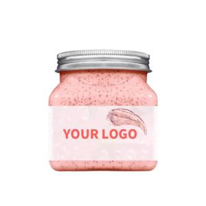 China Organic Exfolianting Sea Salt Body Scrub For Custom Logo Smoother And Lighter Skin wholesale