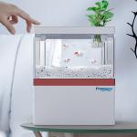 Submersible Betta Aquarium Square Fish Tank With Water Filter Pump