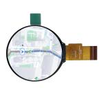 Transmissive Circular TFT Display Round LCD Screen 1.6 Inch 360cd/M2