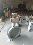 Pneumatic Butterfly Dampers Round High Temperature Industrial Butterfly Dampers