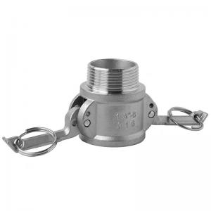 China Head Code Cylindrical Camlock Fitting for 304 316 Stainless Steel Pipes and Tubes wholesale