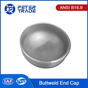 China ASME B16.9 Carbon Steel and Stainless Steel Grooved Pipe Fittings Buttweld End Cap SCH5 To SCH160v for Piping Systems wholesale