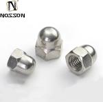Food Beverage Industry M6 M8 M12 Zinc Plated Carbon Steel Hex Domed Hat Cap Nuts