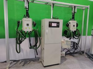 China Mini Pneumatic Sanding Machine Central Dust Extraction Collection System Painting Workshop wholesale