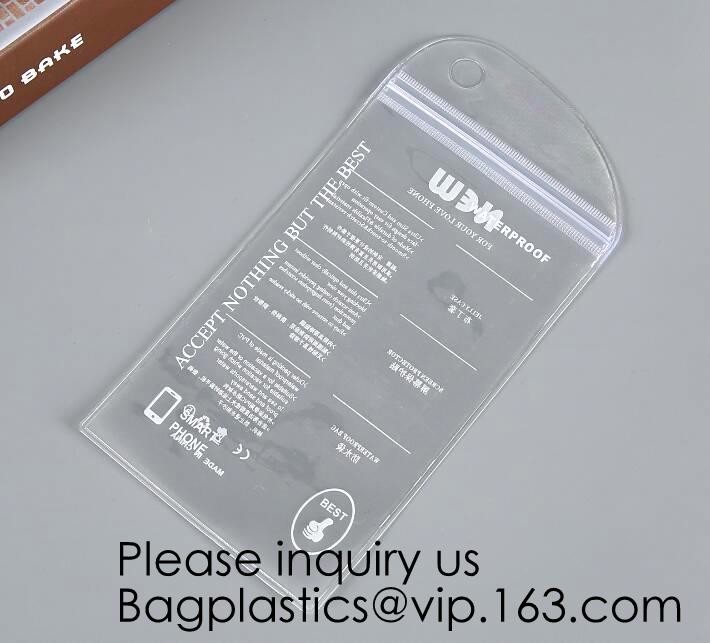 Self Sealing PVC Plastic Zip Lock Bag Thick Clear Zip lockk Earrings Jewelry Bag Packaging Storage Bags bagease bagplastic