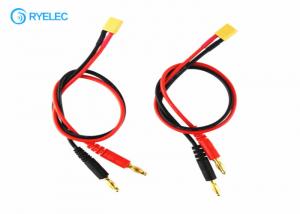 China 4.0mm Banana Plug To XT30 Charge Custom Cable Assemblies Connector For RC Helicopter Battery wholesale