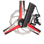 Adult Hybrid Electric Mountain Bike 8 Speed Lithium Battery power supply
