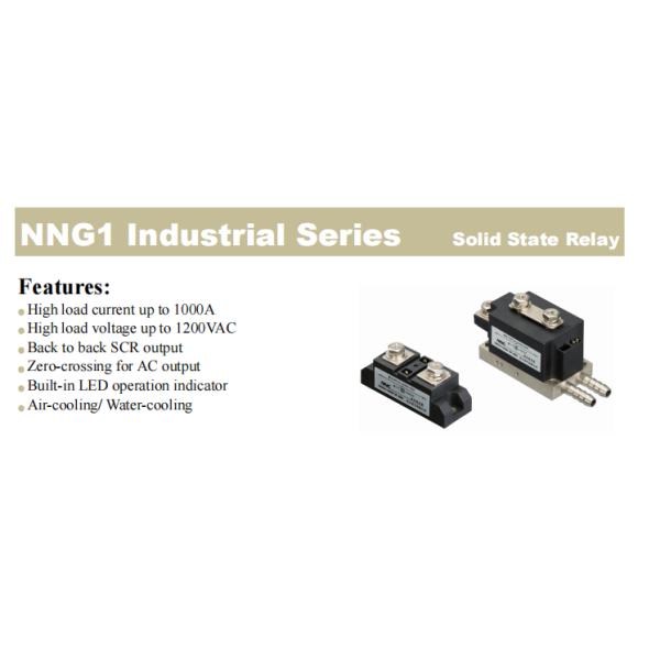 NNG Industrial Series Solid State Relay with Superior Performance for Industrial Applications