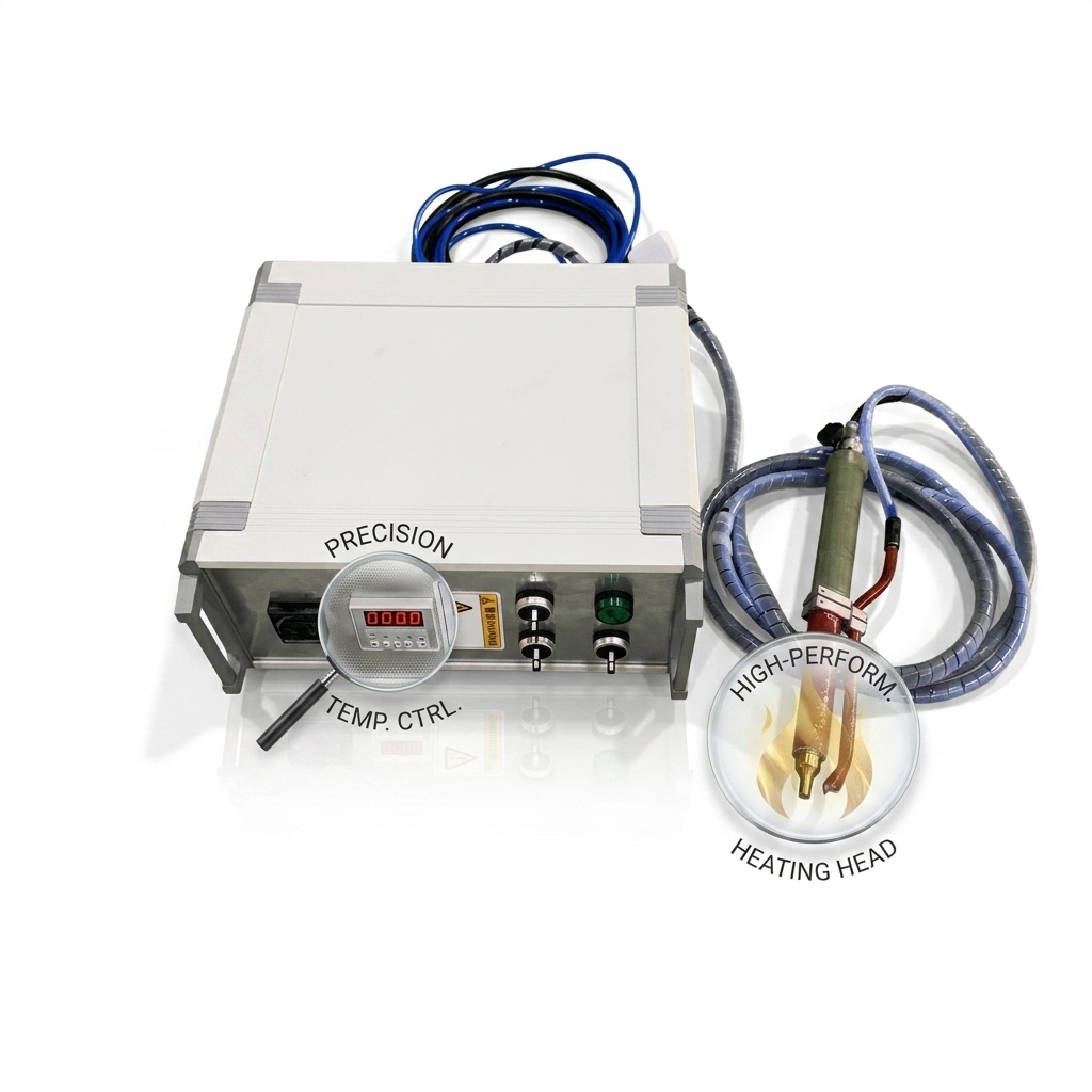 PLC Controlled Hot Riveting Machine Touch Screen Interface Programmable