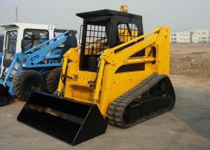 China Direct Injection 4 Stroke Diesel Engine Tracked Skid Steer , Crawler Compact Skid Steer wholesale