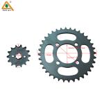 Factory custom steel YAYE 428H-100L chain sprocket set for DY100 CD110
