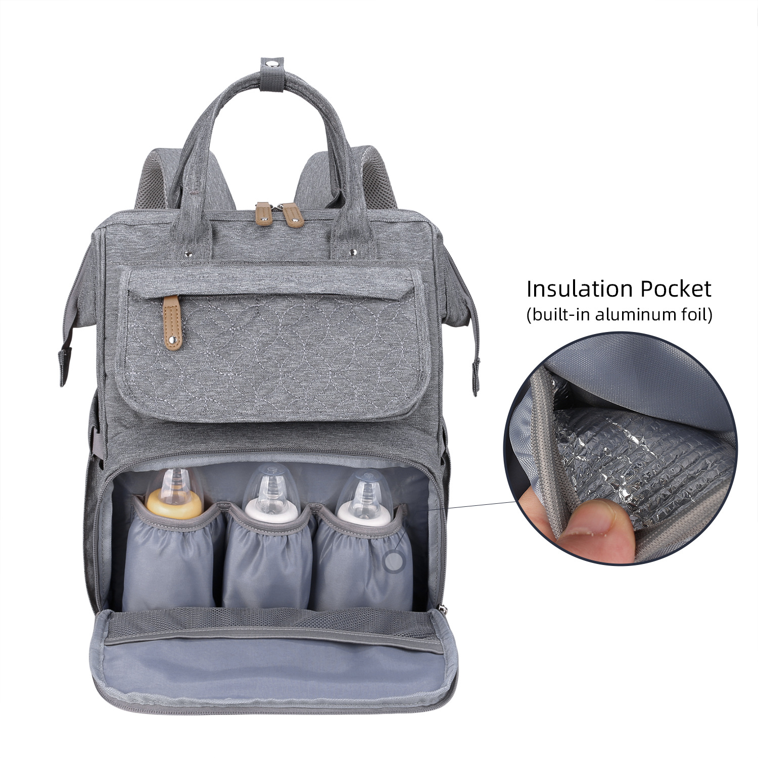 OEM ODM Maternity Nappy Bag ISO9001
