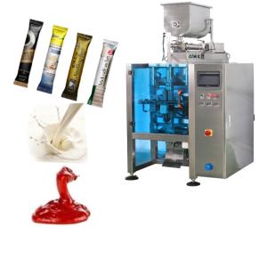 China Heat Seal Liquid Packaging Machine With Small Liquid Pump 100-1000ml wholesale
