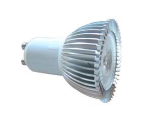 China 12V DC Dimmable 3*1W Epistar led chip led spot light GU10 base wholesale