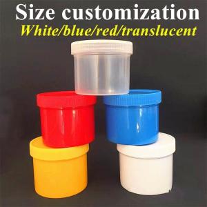 China 150ml 250ml 500ml Cosmetic Cream Plastic Container pp cosmetics packaging cream jar with plastic PP screw Cap wholesale
