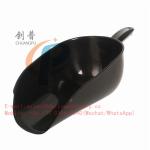 Plastic feed scoop with green color, black horse feed scoops, chicken farm feed
