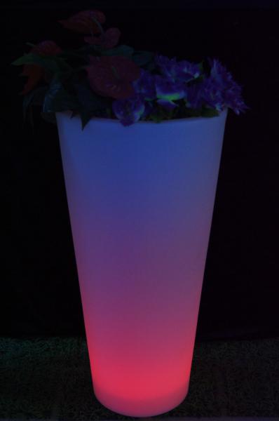 LED FLOWER POT FP-012Waterproof IP54 for outdoor use,RGB COLOR CHANGE ,With