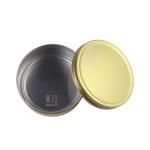 Round Silver Candy Cosmetic Sample Containers Aluminium 5ml To 500ml Cream Jar