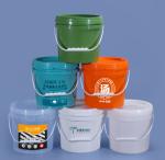 Durable And Lightweight Five Gallon Plastic Buckets With Gasket