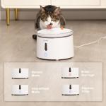 2.4L Automatic Electric Pet Water Dispenser Private Mold Functional Dog Bowl