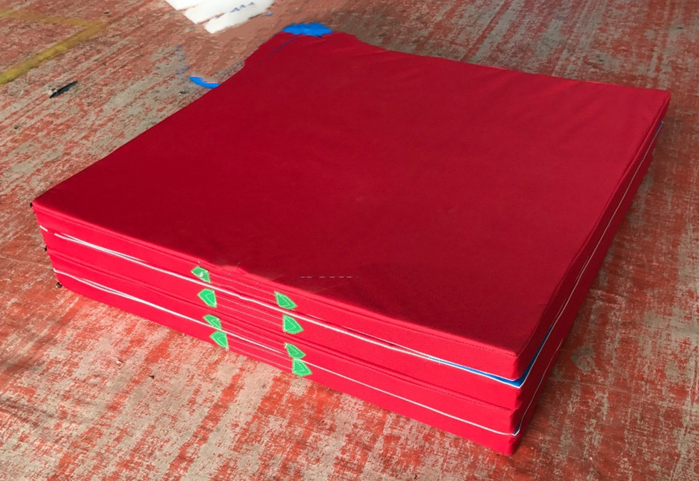 Waterproof Children'S Tumbling Mats , Extra Thick Fold Away Gymnastics Mat