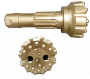 China DHD360 API 2 3/8&quot; Reg DTH Hammer Bit Connection Thread 110mm wholesale