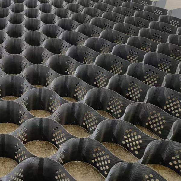 Professional Manufacturing HDPE Geocell Gravel Grid Products For Road And Access